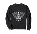Beautiful Moth Goth Horror Sweatshirt - Casual Everyday Wear Unisex - T-Shirt, Sweatshirt, Hoodie
