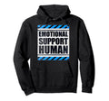 Emotional Support Human Hoodie - Aesthetic Graphic Unisex - T-Shirt, Sweatshirt, Hoodie