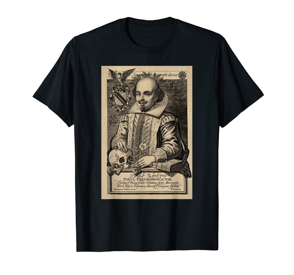 Shakespeare Will Power Literature T-Shirt - Fun Novelty Design for Adults - T-Shirt, Sweatshirt, Hoodie