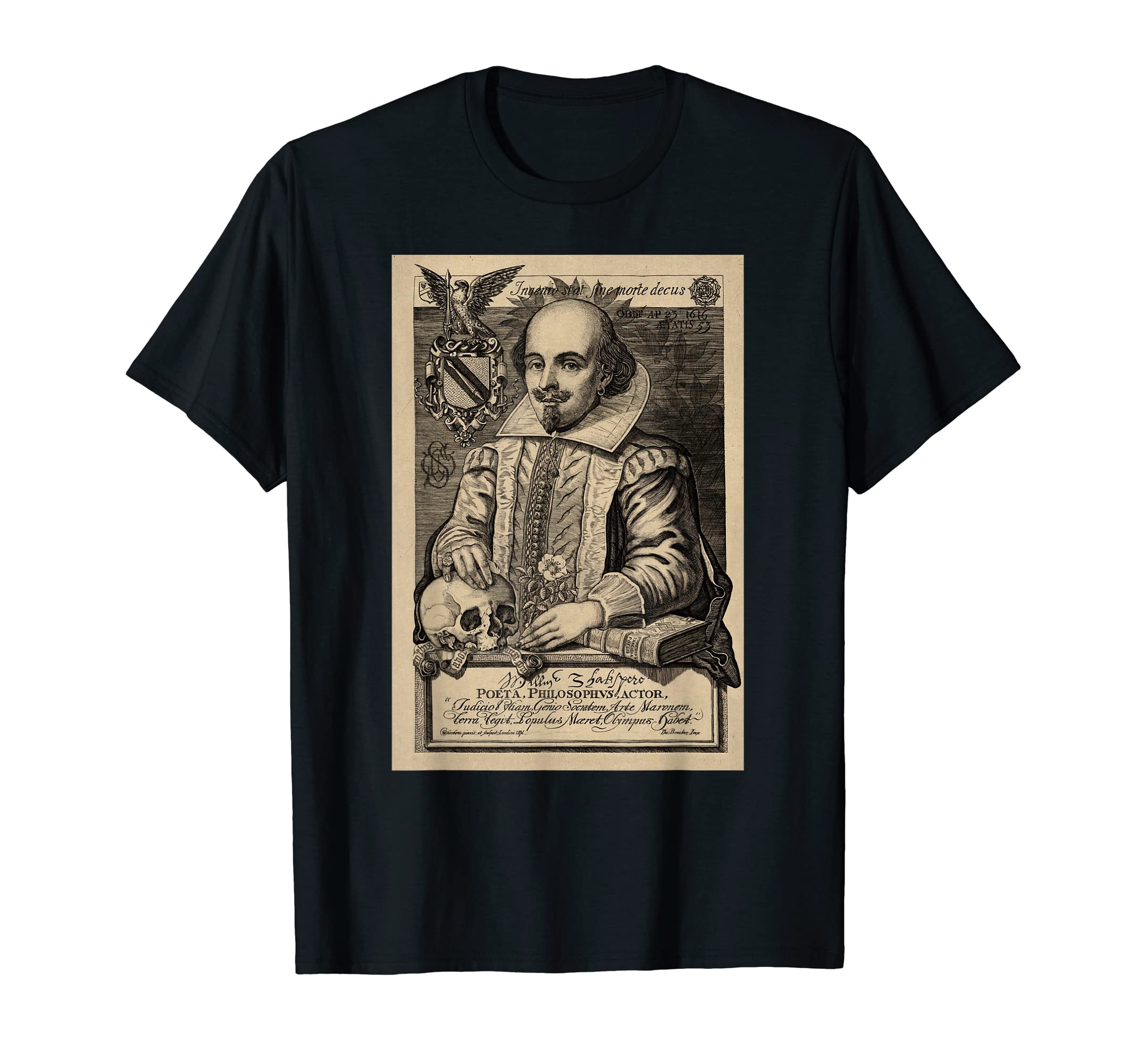 Shakespeare Will Power Literature T-Shirt - Fun Novelty Design for Adults - T-Shirt, Sweatshirt, Hoodie
