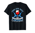 Yoga And Wine Because Therapy Is T-Shirt - Streetwear Style for Adults - T-Shirt, Sweatshirt, Hoodie