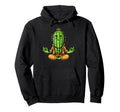 Meditation Cactus Yoga Pose Relaxing Hoodie - Unique Graphic for Adults - T-Shirt, Sweatshirt, Hoodie