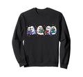 Ghost Reading Book Halloween Sweatshirt - Casual Everyday Wear for Adults - T-Shirt, Sweatshirt, Hoodie