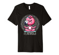 Flamaste Funny Flamingo Yoga Meditation T-Shirt - Trendy Graphic Men Women - T-Shirt, Sweatshirt, Hoodie