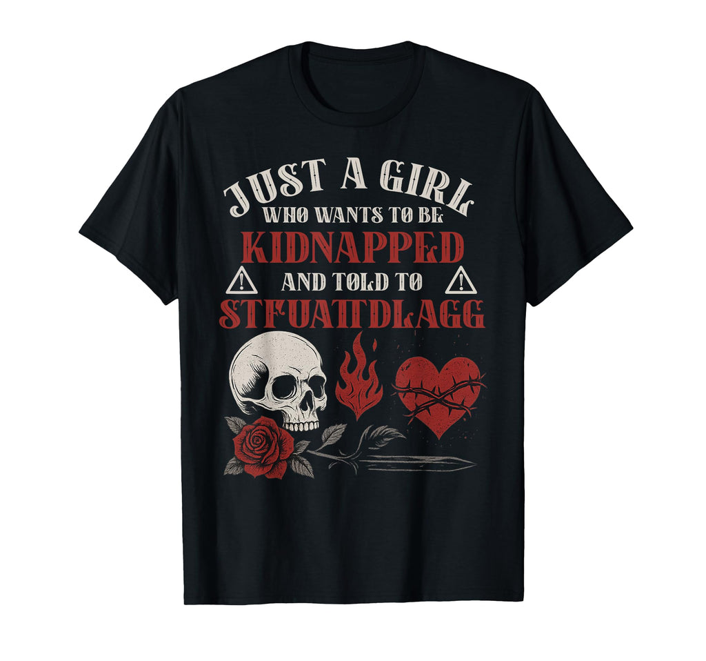 Dark Romance Smutt Books Funny T-Shirt - Aesthetic Graphic for Adults - T-Shirt, Sweatshirt, Hoodie