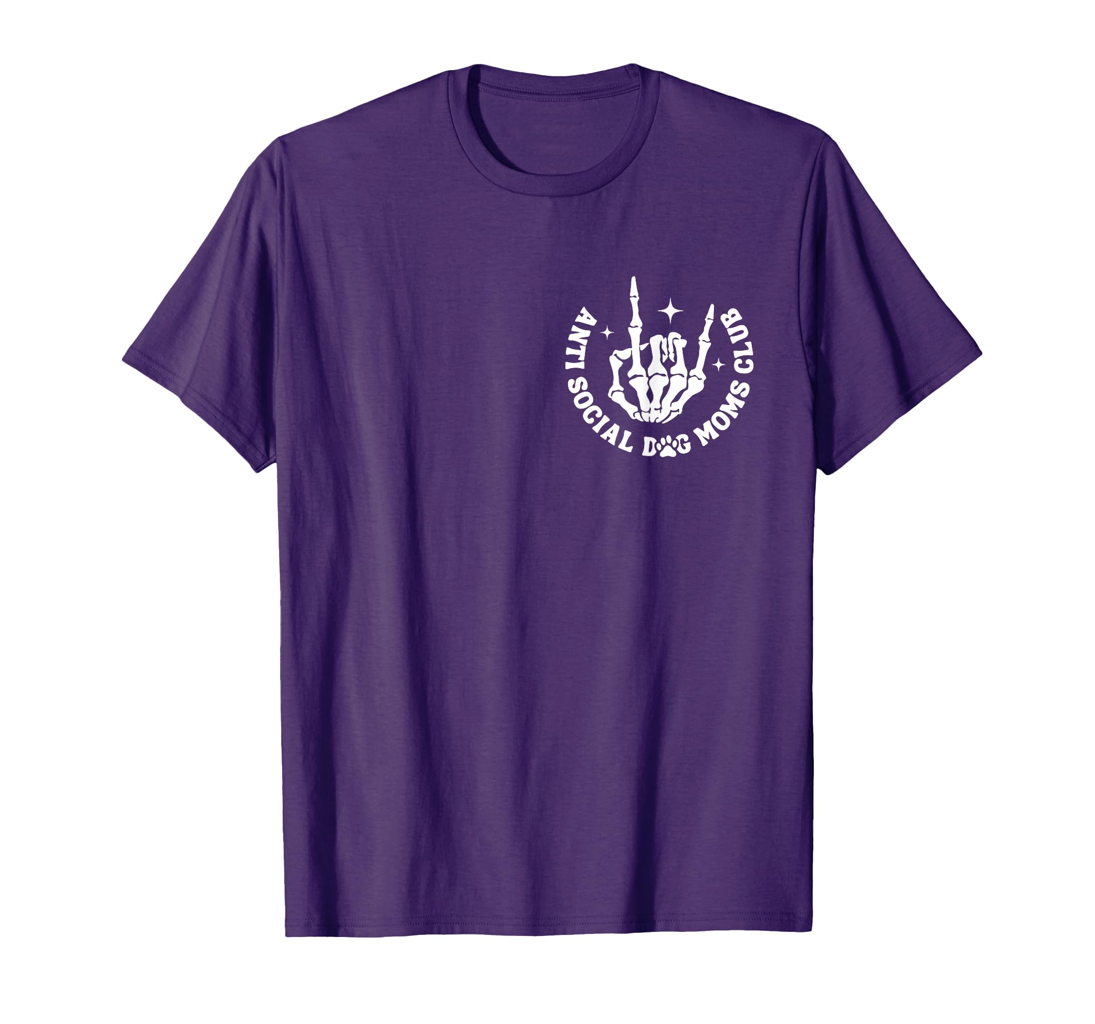 Anti Social Dog Moms Club Groovy Funny T-Shirt - Unique Graphic Men Women - T-Shirt, Sweatshirt, Hoodie