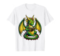 Dragon Reading Book Bookworm Books Dragon T-Shirt - Graphic Print Unisex - T-Shirt, Sweatshirt, Hoodie