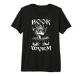 Book Wyrm Fantasy Book Lover Dragon T-Shirt - Aesthetic Graphic for Adults - T-Shirt, Sweatshirt, Hoodie