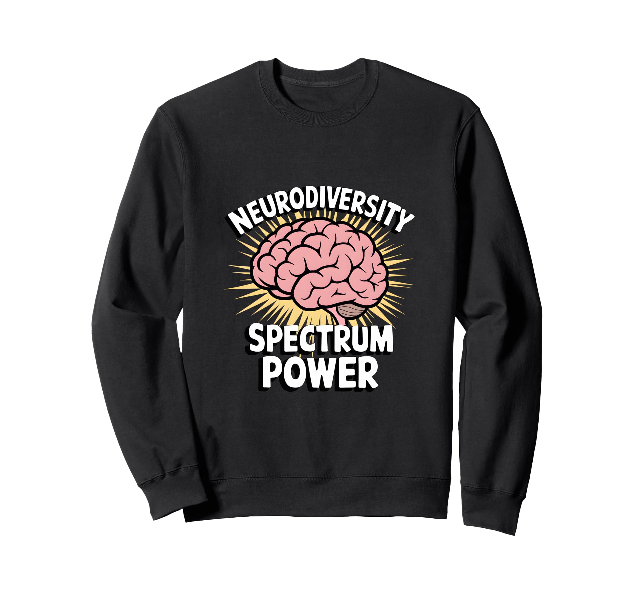 Neurodiversity Spectrum Power Asd Sweatshirt - Streetwear Style for Adults - T-Shirt, Sweatshirt, Hoodie