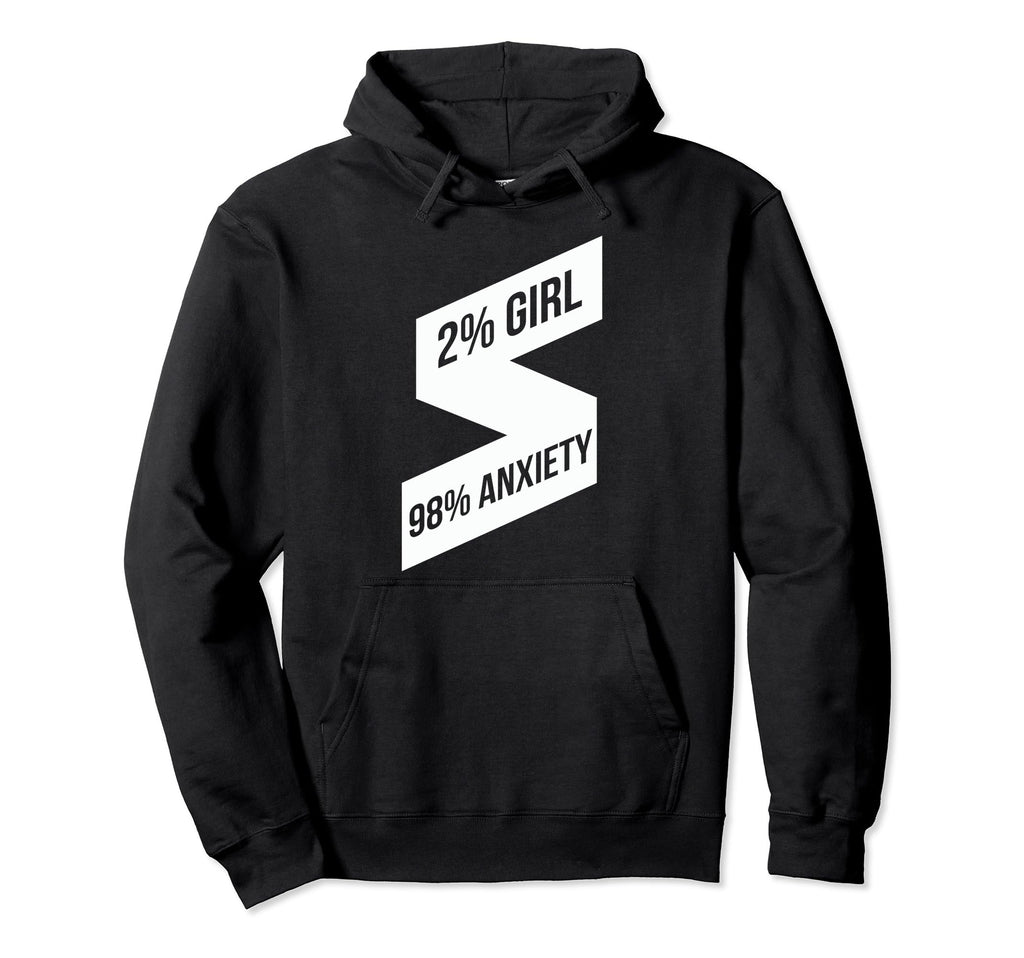 Social Anxiety 98 Anxiety 2 Hoodie - Streetwear Style for Adults - T-Shirt, Sweatshirt, Hoodie