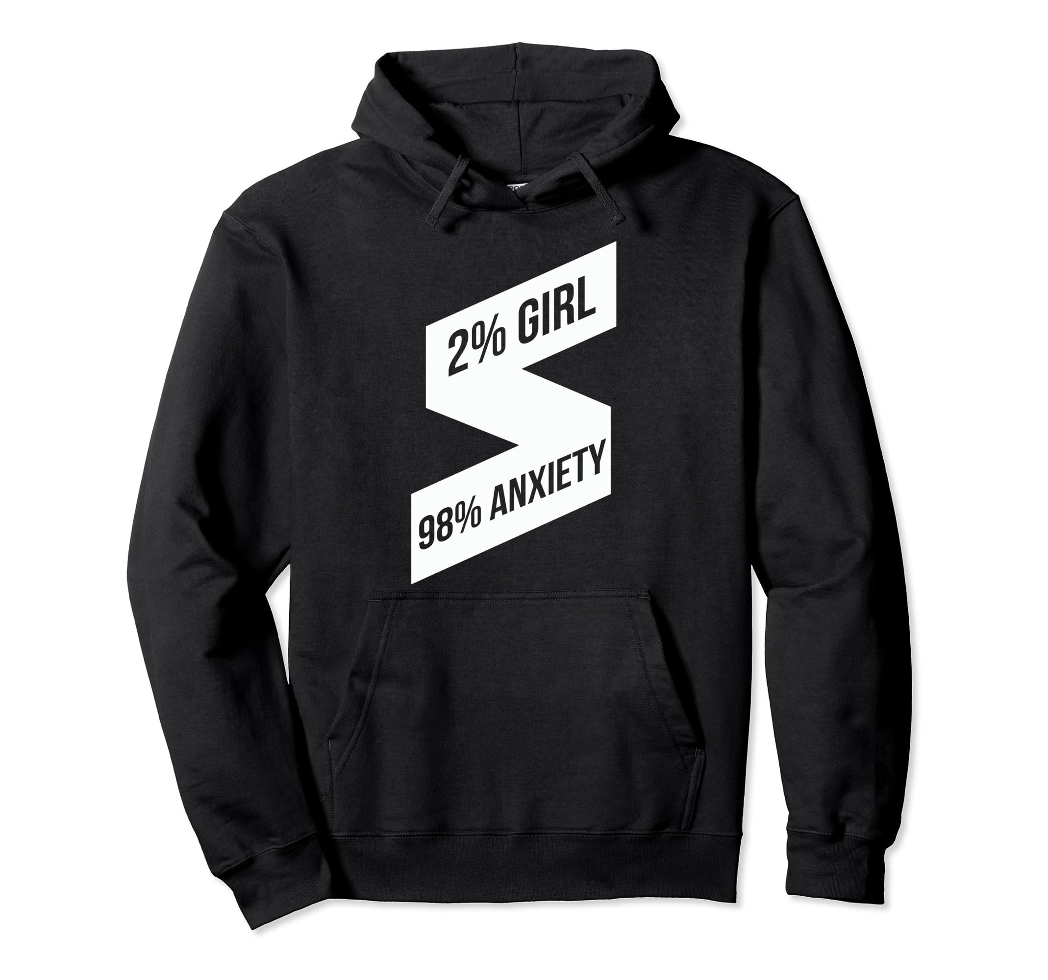 Social Anxiety 98 Anxiety 2 Hoodie - Streetwear Style for Adults - T-Shirt, Sweatshirt, Hoodie