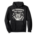 No Thoughts Just Chaos Cat Hoodie - Custom Art Print Unisex - T-Shirt, Sweatshirt, Hoodie
