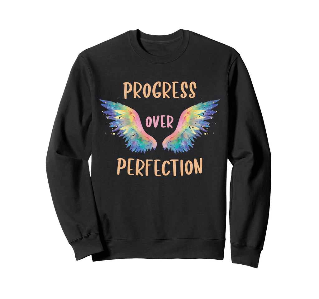 Rainbow Progress Over Sweatshirt - Casual Everyday Wear Men Women - T-Shirt, Sweatshirt, Hoodie