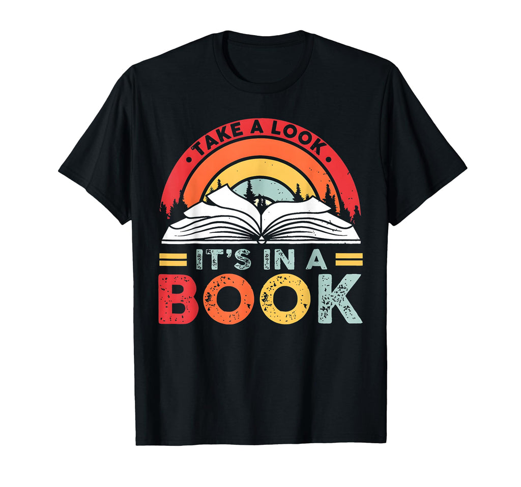Take Its Book Reading Book Rainbow T-Shirt - Trendy Graphic Men Women - T-Shirt, Sweatshirt, Hoodie