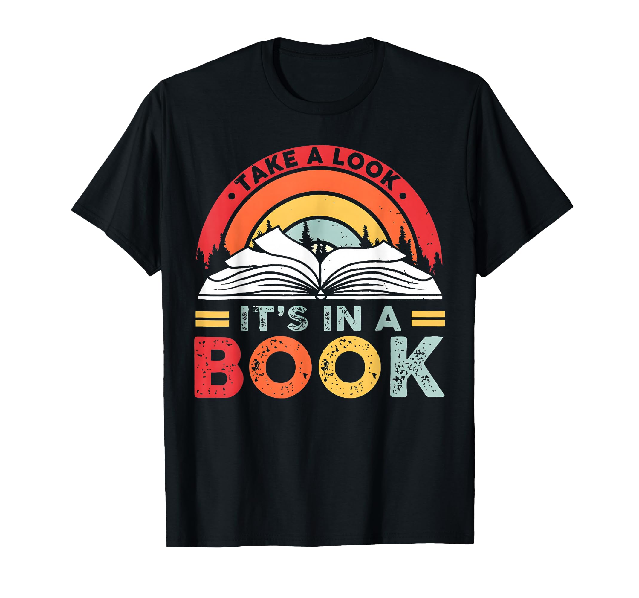 Take Its Book Reading Book Rainbow T-Shirt - Trendy Graphic Men Women - T-Shirt, Sweatshirt, Hoodie