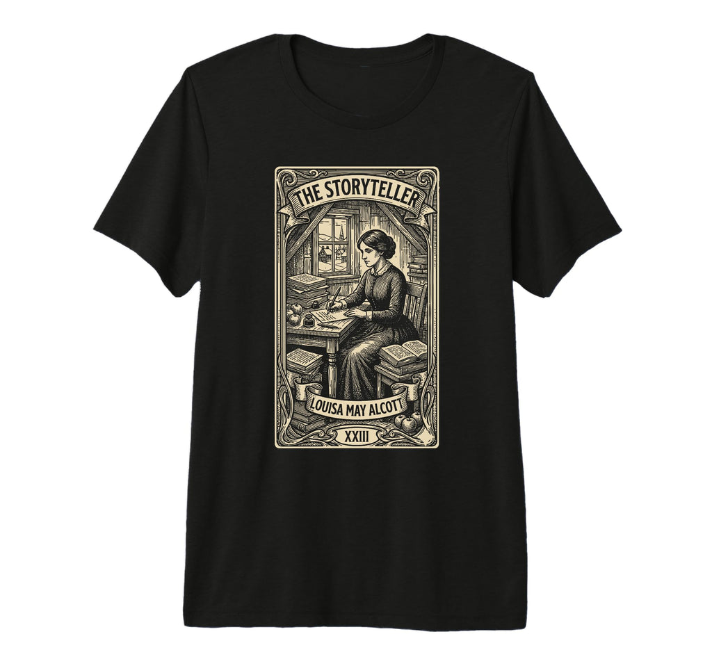 Little Book Jo March Sisters Alcott T-Shirt - Casual Everyday Wear Unisex - T-Shirt, Sweatshirt, Hoodie