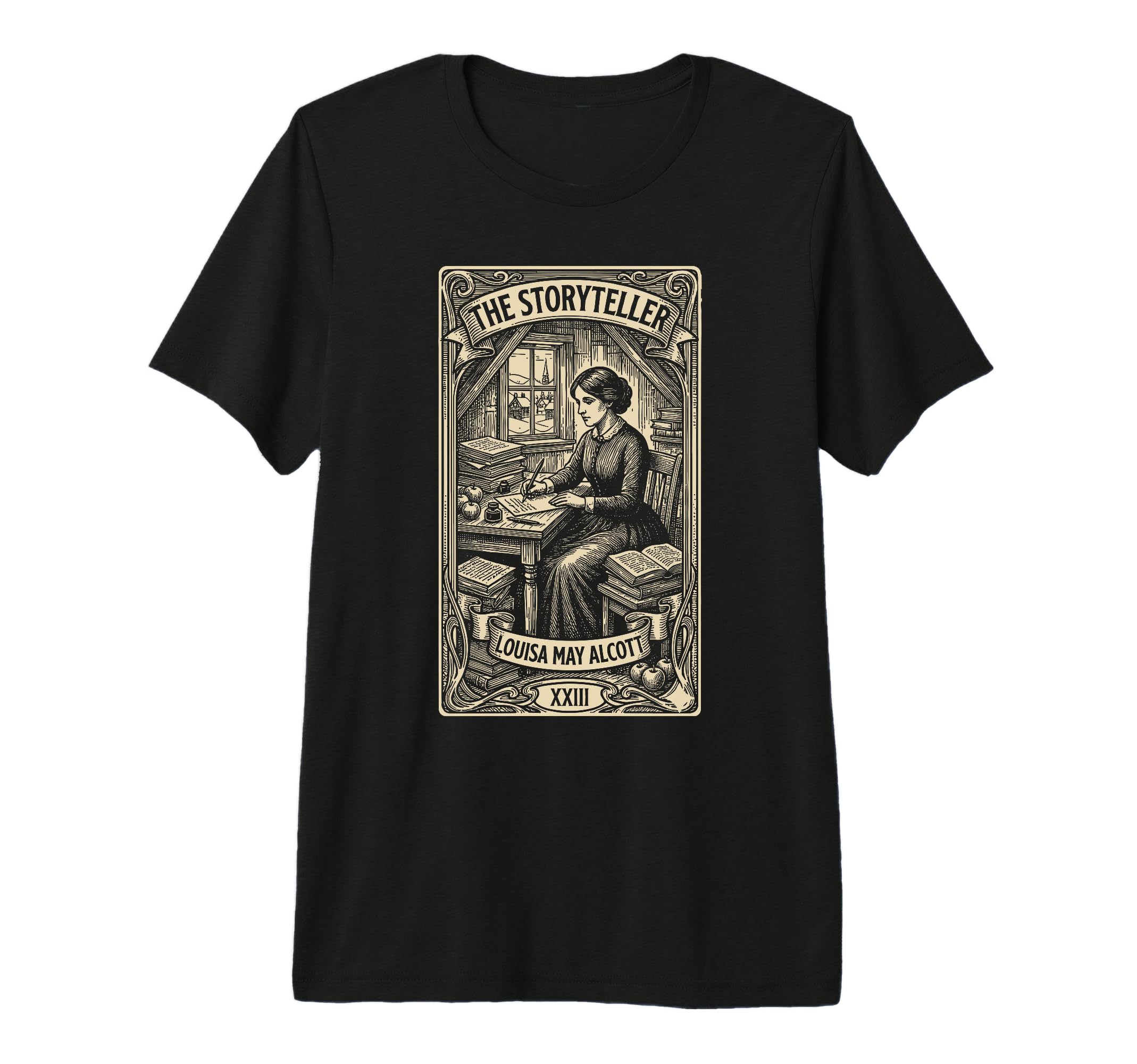 Little Book Jo March Sisters Alcott T-Shirt - Casual Everyday Wear Unisex - T-Shirt, Sweatshirt, Hoodie