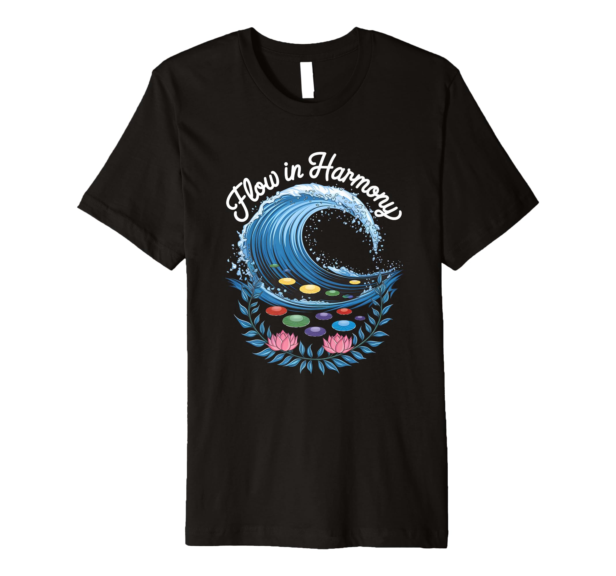 Flow Harmony Chakra Healing T-Shirt - Aesthetic Graphic for Adults - T-Shirt, Sweatshirt, Hoodie