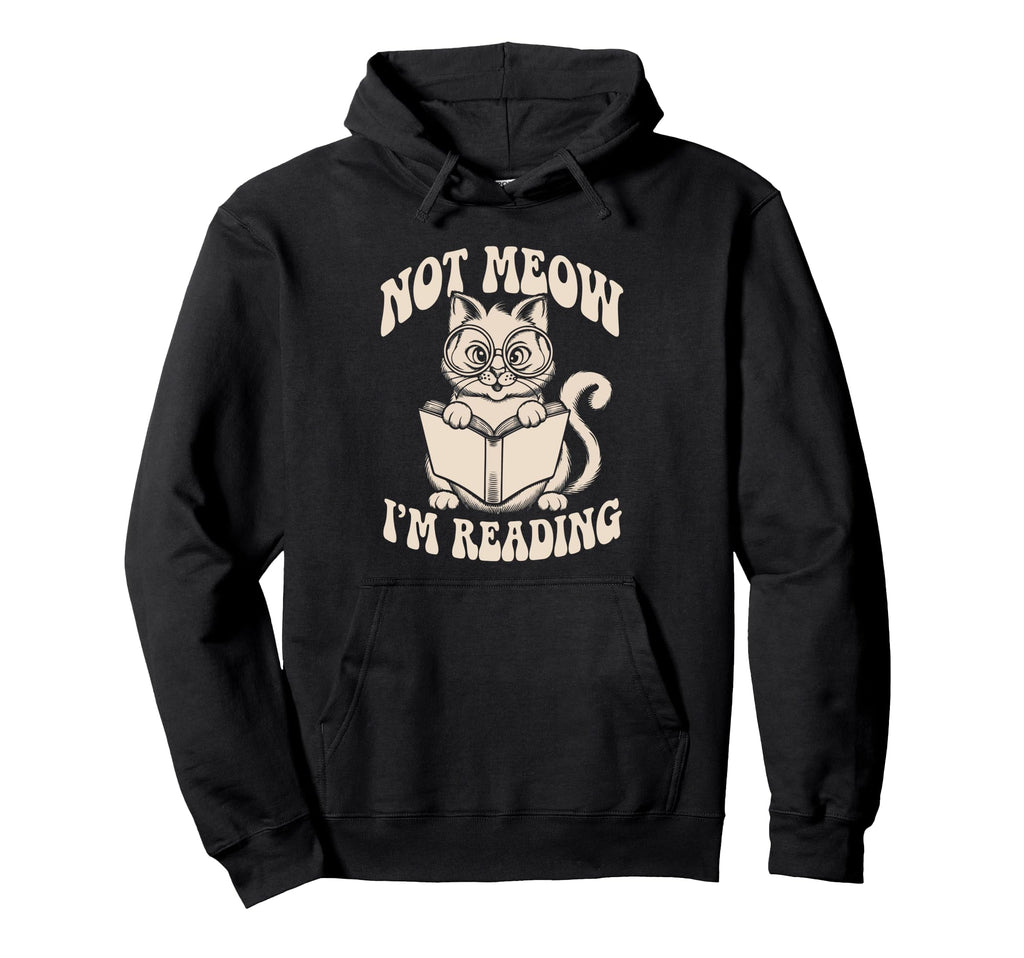 Cat Bookworm Bibliophile Reader Book Sweatshirt - Trendy Graphic Men Women - T-Shirt, Sweatshirt, Hoodie