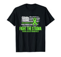 Fight Stigma American Flag Mental Health T-Shirt - Custom Art Print Unisex - T-Shirt, Sweatshirt, Hoodie
