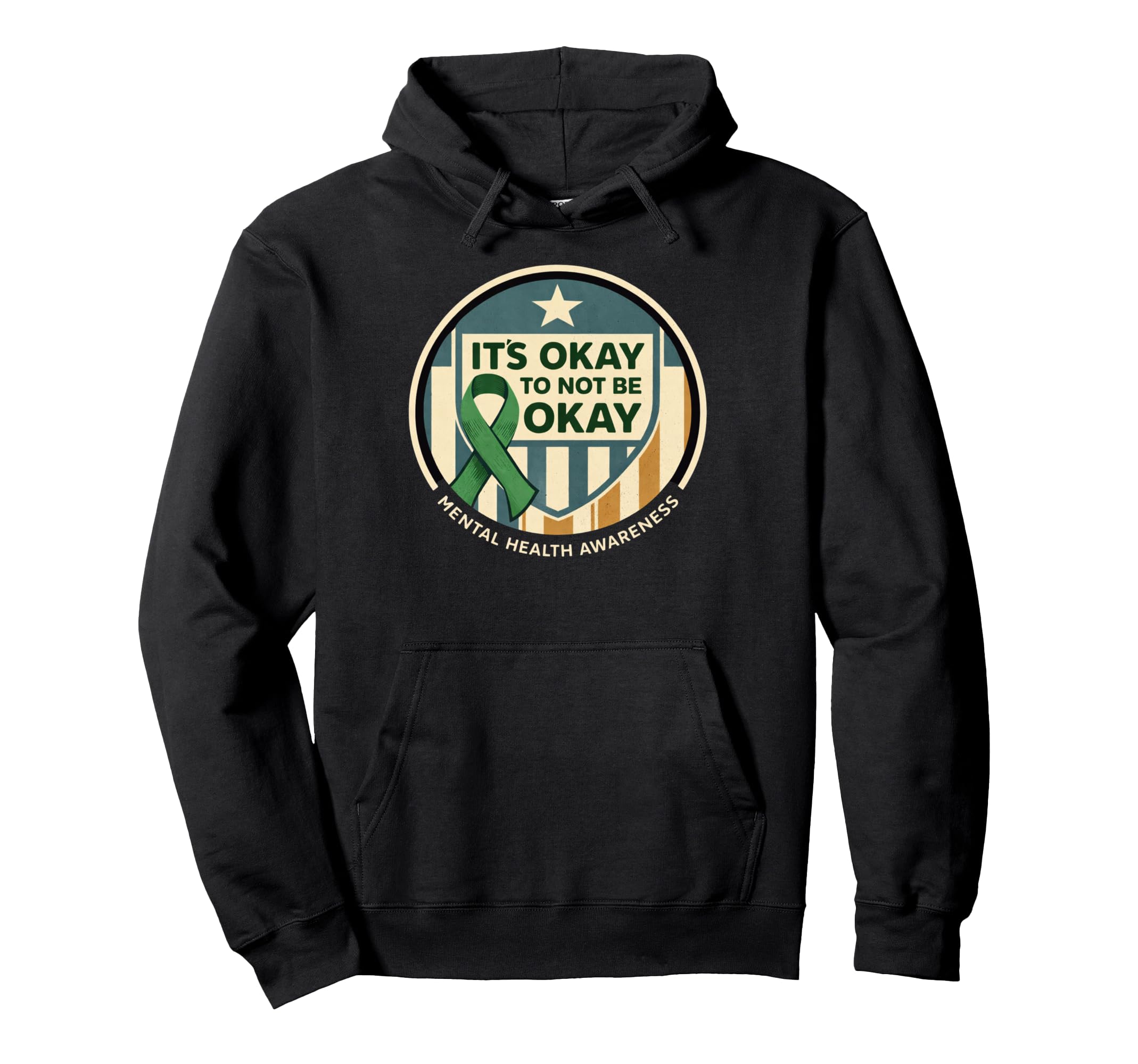 Its Okay To Not Be Okay Mental Health Hoodie - Trendy Graphic Unisex - T-Shirt, Sweatshirt, Hoodie
