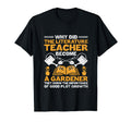 Literature Teacher School Teacher T-Shirt - Fun Novelty Design Men Women - T-Shirt, Sweatshirt, Hoodie