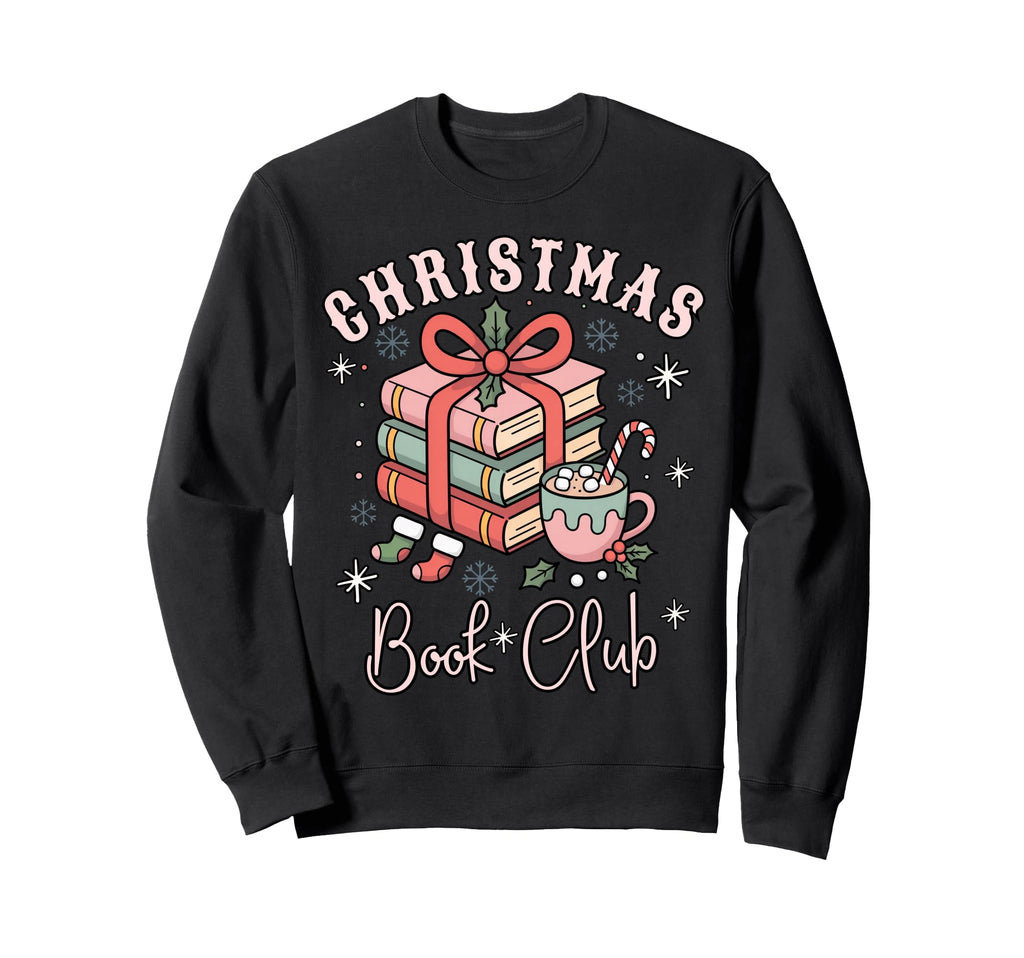 Book Club Book Lover Sweatshirt - Custom Art Print for Adults - T-Shirt, Sweatshirt, Hoodie