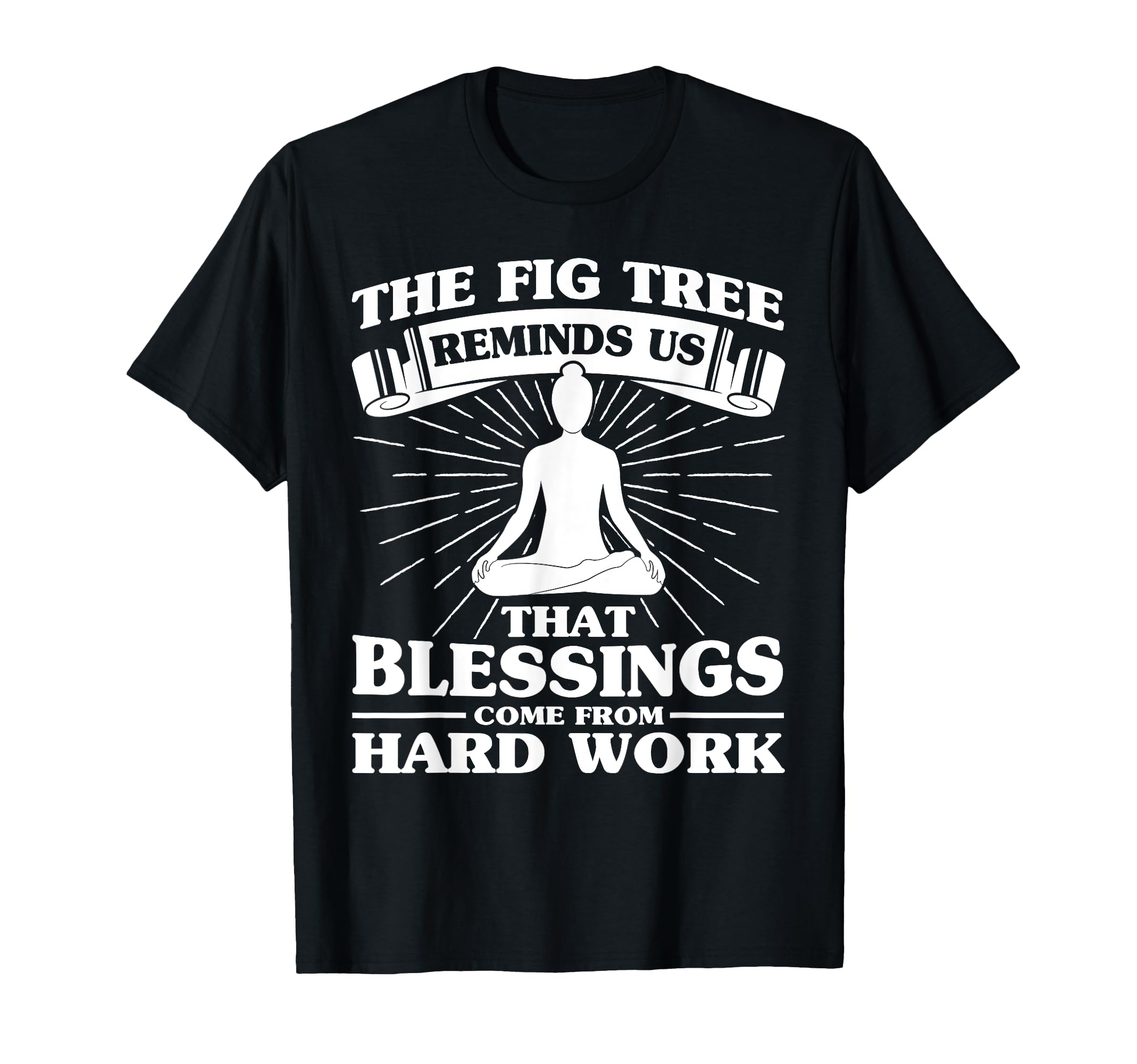 Self Care Blessings Come From Hard Work T-Shirt - Minimalist Print Unisex - T-Shirt, Sweatshirt, Hoodie