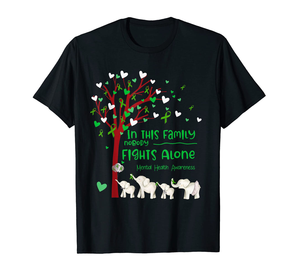 This Family Nobody Fights Alone T-Shirt - Streetwear Style for Adults - T-Shirt, Sweatshirt, Hoodie