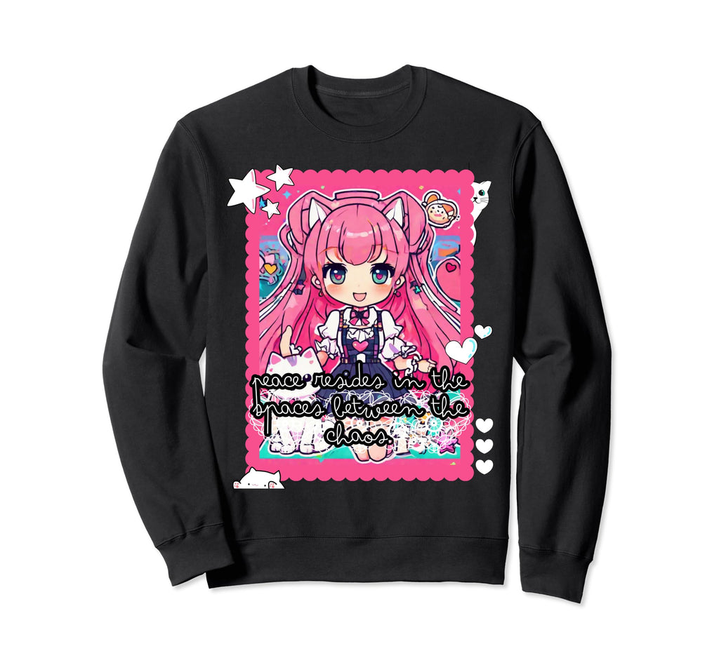 Kawaii Rebellion Strong Mind Sweatshirt - Casual Everyday Wear for Adults - T-Shirt, Sweatshirt, Hoodie