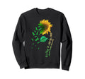 Its Okay To Not Be Okay Sunflower Sweatshirt - Novelty Apparel Unisex - T-Shirt, Sweatshirt, Hoodie
