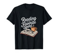 Reading Is My Favorite Sport Funny T-Shirt - Fun Novelty Design for Adults - T-Shirt, Sweatshirt, Hoodie