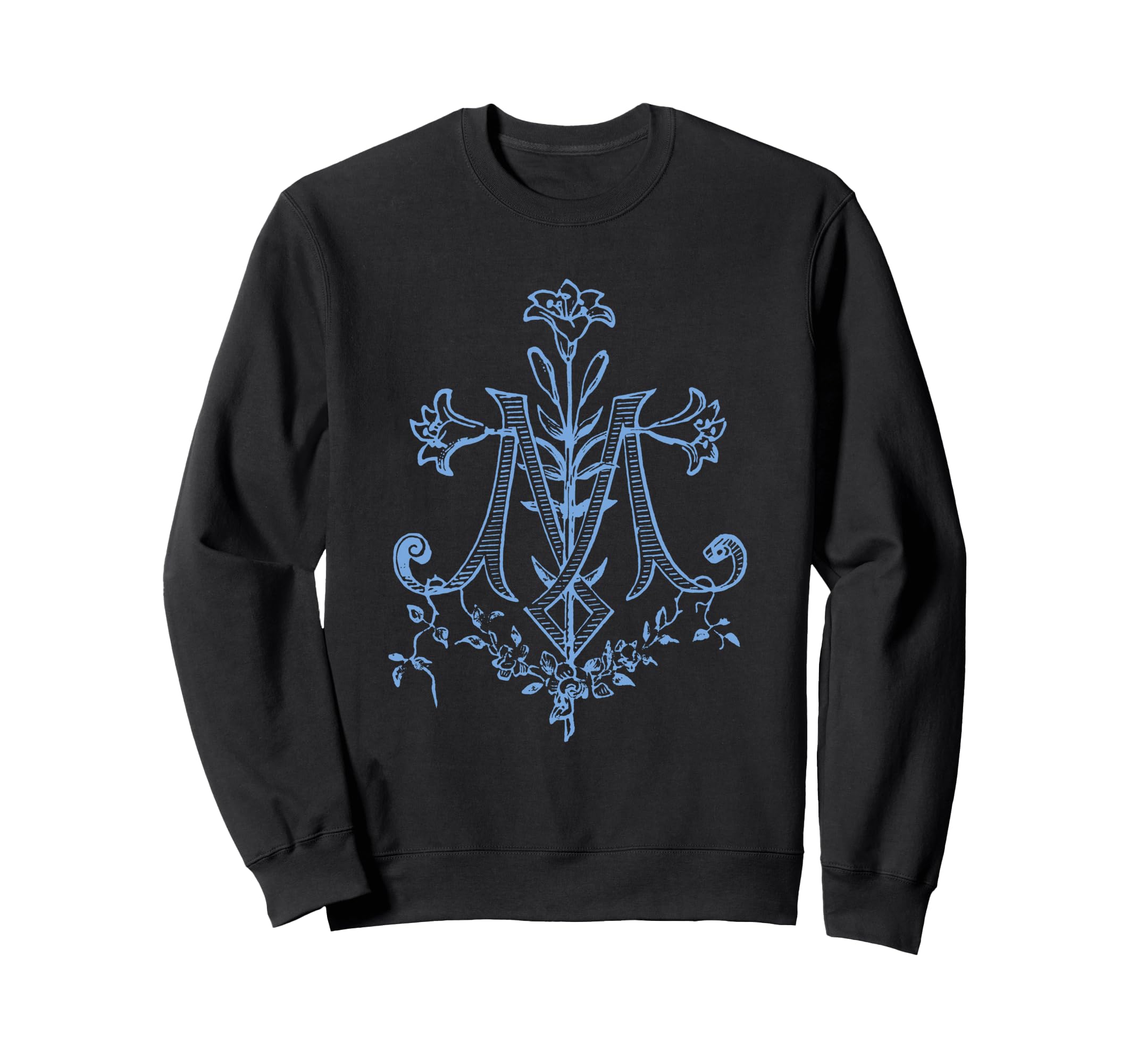 Marian M Monogram Catholic Womens Sweatshirt - Casual Everyday Wear Unisex - T-Shirt, Sweatshirt, Hoodie