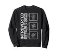 Introverted But Willing To Discuss Sweatshirt - Aesthetic Graphic Unisex - T-Shirt, Sweatshirt, Hoodie