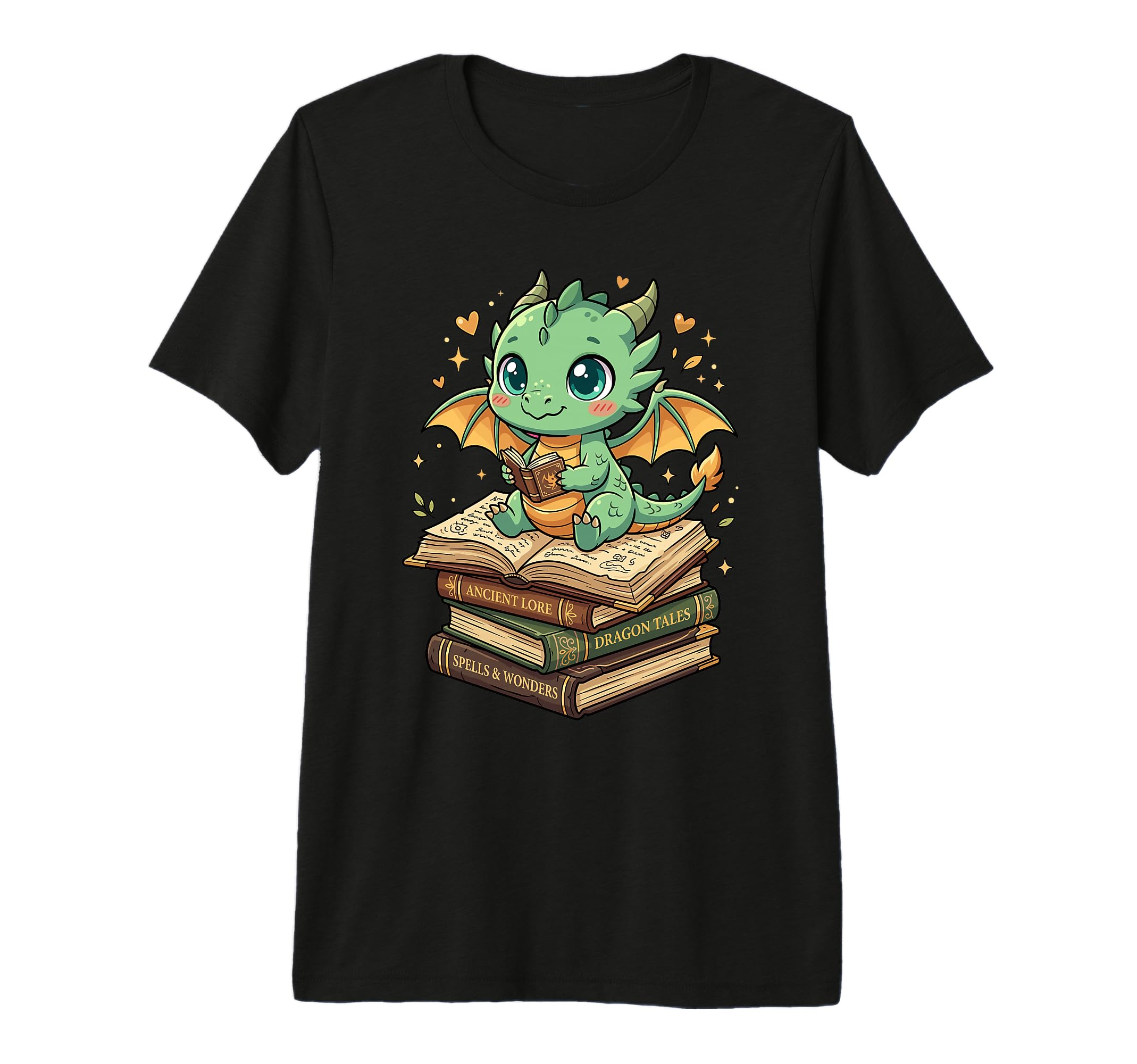 Dragon Bookworm Funny Fantasy Reading T-Shirt - Streetwear Style Unisex - T-Shirt, Sweatshirt, Hoodie