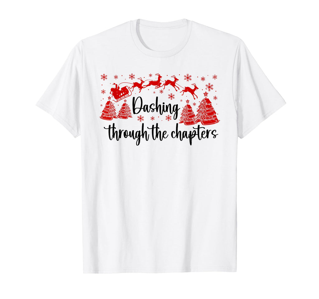 Bookish Books Lover Santa Reading One T-Shirt - Aesthetic Graphic Unisex - T-Shirt, Sweatshirt, Hoodie