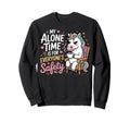 My Alone Time Is Everyones Safety Sweatshirt - Trendy Graphic for Adults - T-Shirt, Sweatshirt, Hoodie