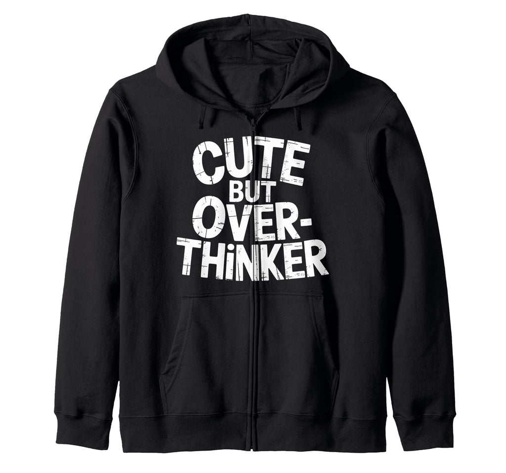 Overthinking Mind Self Awareness Sweatshirt - Aesthetic Graphic Unisex - T-Shirt, Sweatshirt, Hoodie