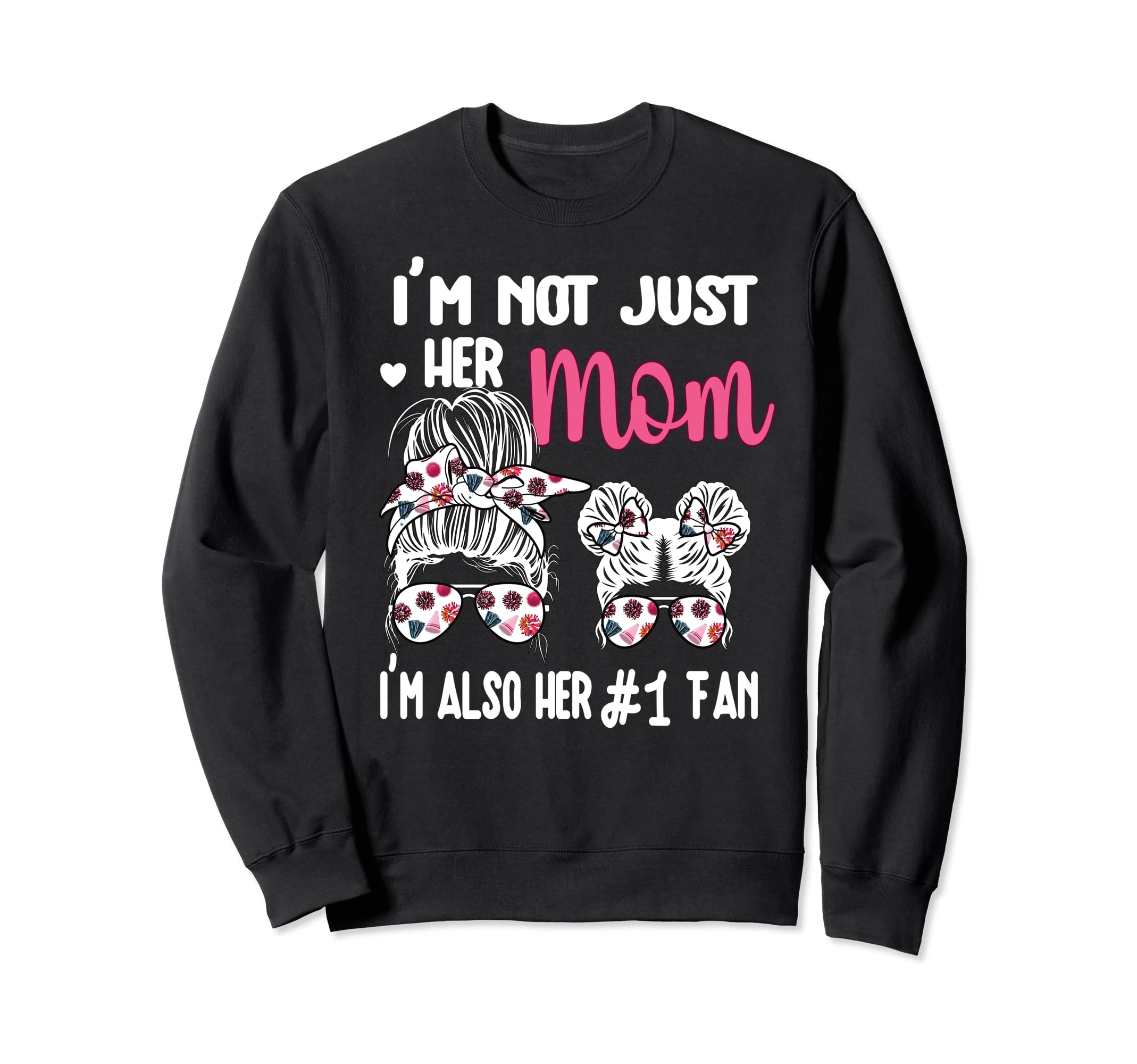 Cheer Mom Cheerleading Mama Sweatshirt - Streetwear Style Unisex - T-Shirt, Sweatshirt, Hoodie
