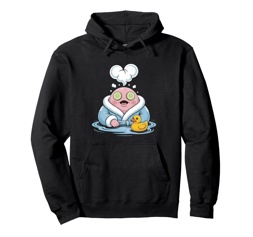 Blobfish Relax Hoodie - Minimalist Print Unisex - T-Shirt, Sweatshirt, Hoodie