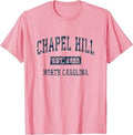Chapel Hill North Carolina NC Vintage Sports Design Navy T-Shirt Unisex T-shirt, Sweatshirt, Hoodie, Long Sleeve Tee - T-Shirt, Sweatshirt, Hoodie