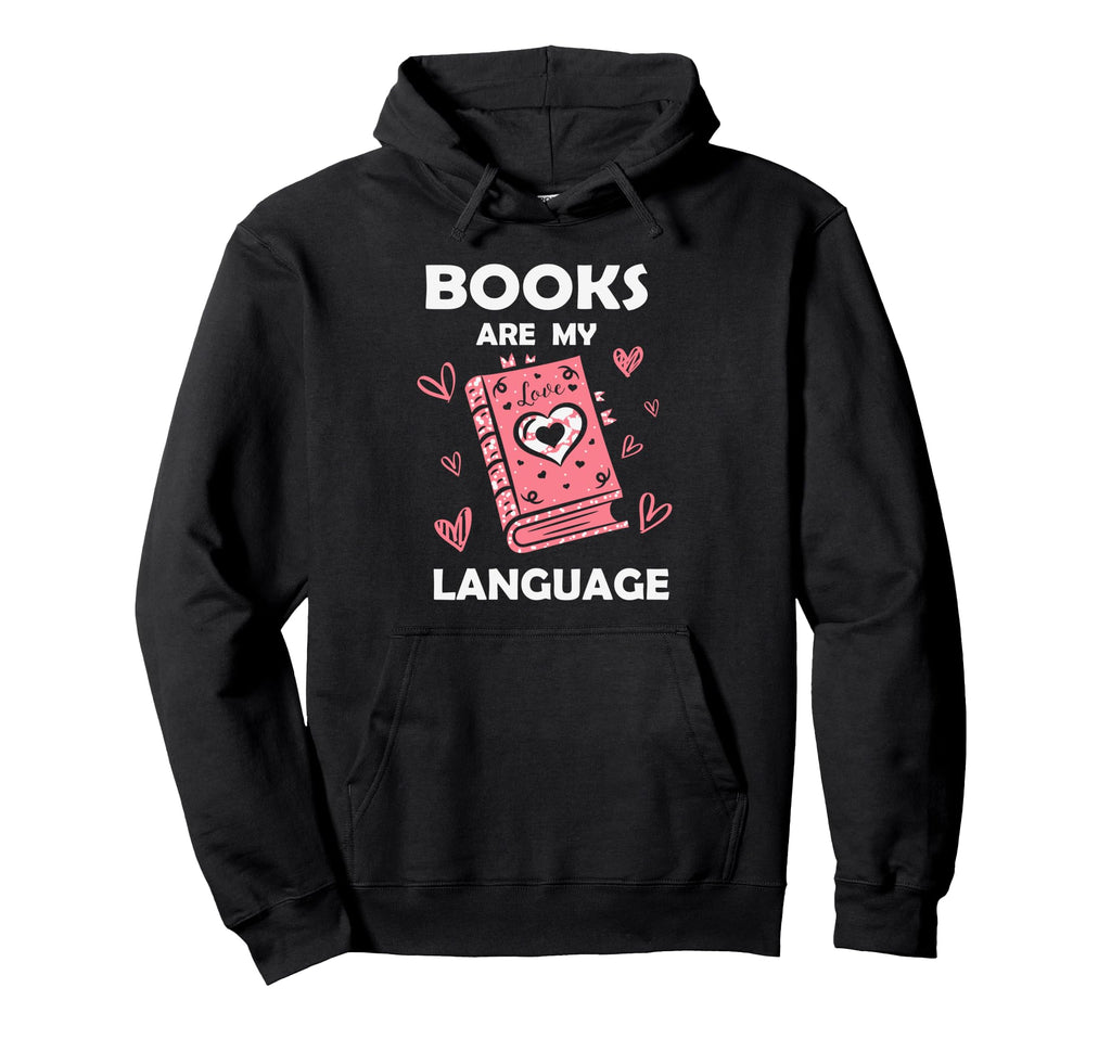 Valentines Day Book And Reading Lover Hoodie - Aesthetic Graphic Unisex - T-Shirt, Sweatshirt, Hoodie