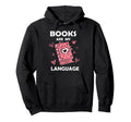 Valentines Day Book And Reading Lover Hoodie - Aesthetic Graphic Unisex - T-Shirt, Sweatshirt, Hoodie