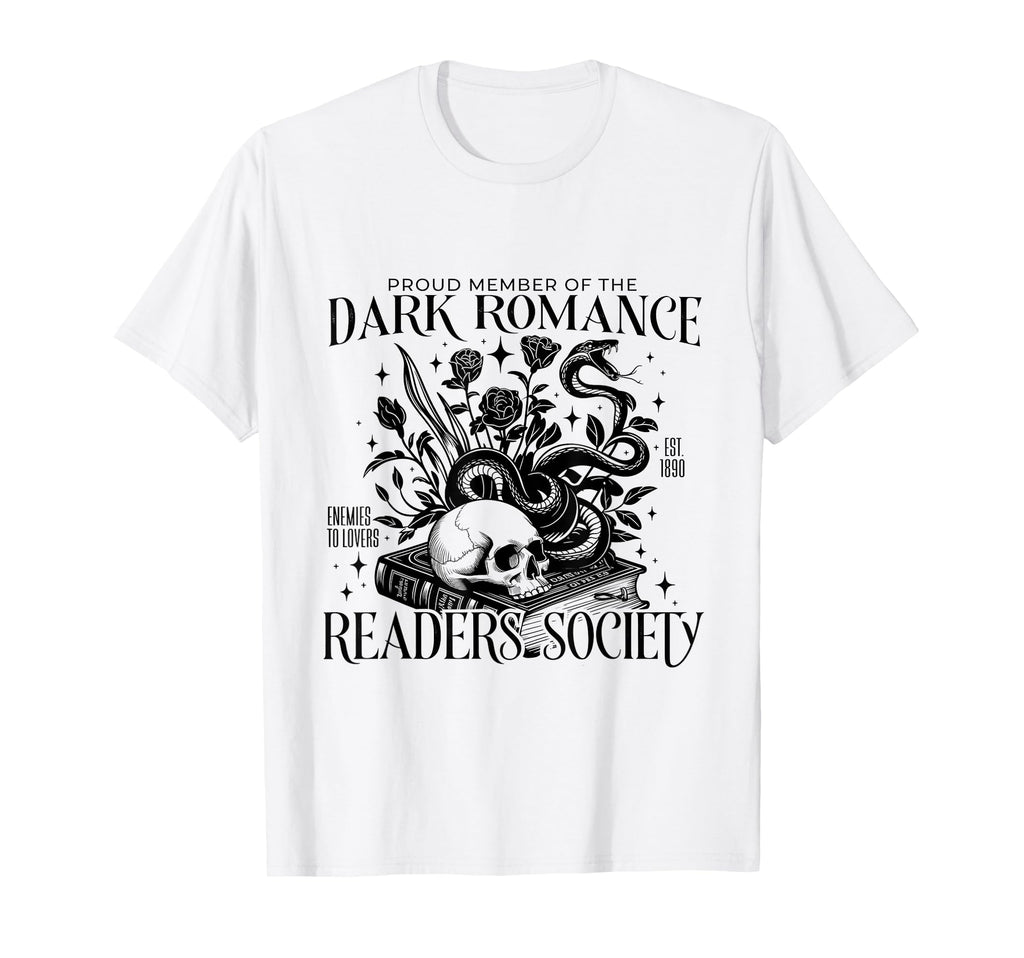 Dark Romance Readers Society T-Shirt - Streetwear Style Unisex - T-Shirt, Sweatshirt, Hoodie