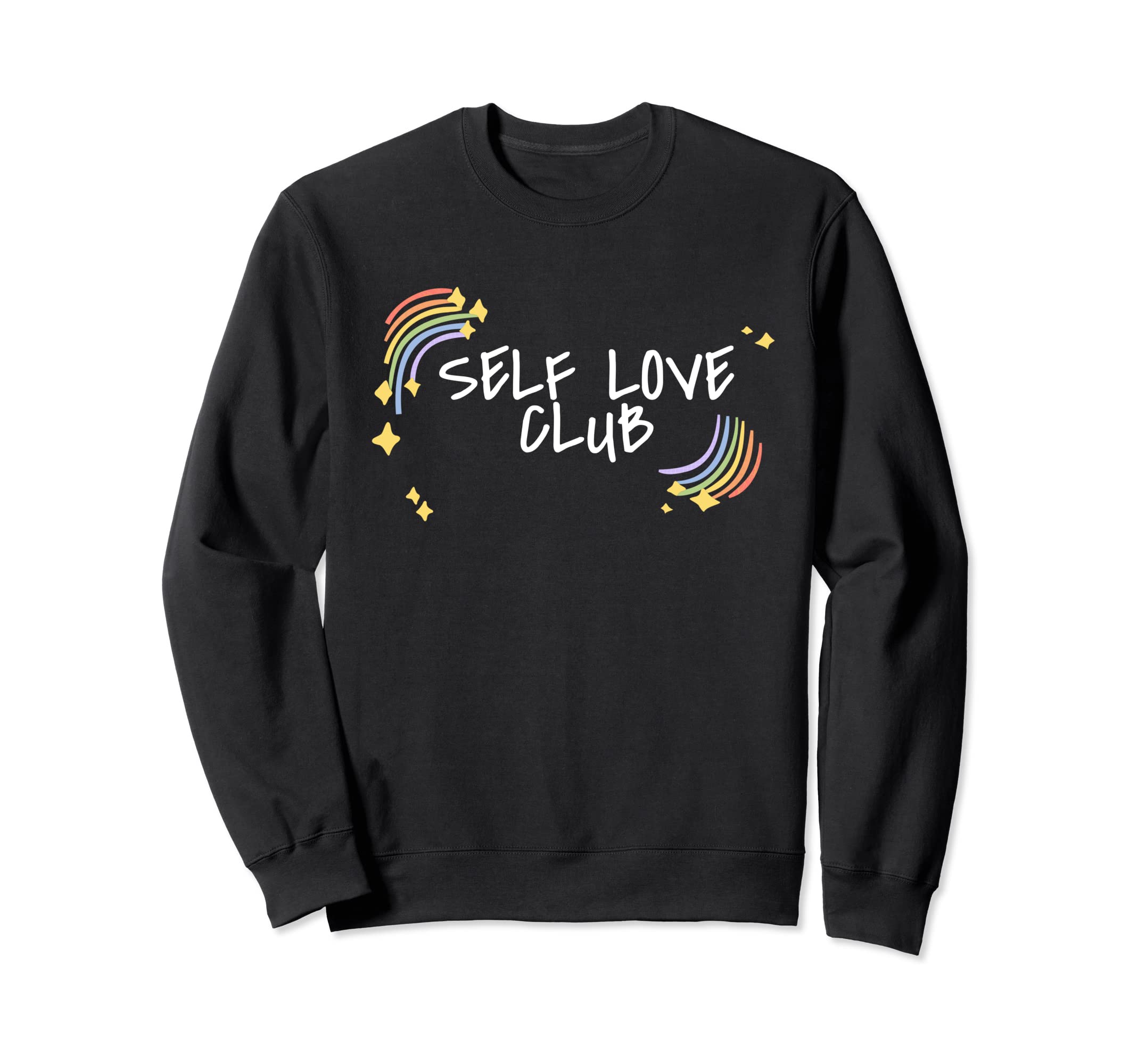 Self Love Club Depression Mental Sweatshirt - Minimalist Print Unisex - T-Shirt, Sweatshirt, Hoodie