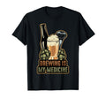 Therapy Brewing Is My Medicine Hobby T-Shirt - Aesthetic Graphic Unisex - T-Shirt, Sweatshirt, Hoodie
