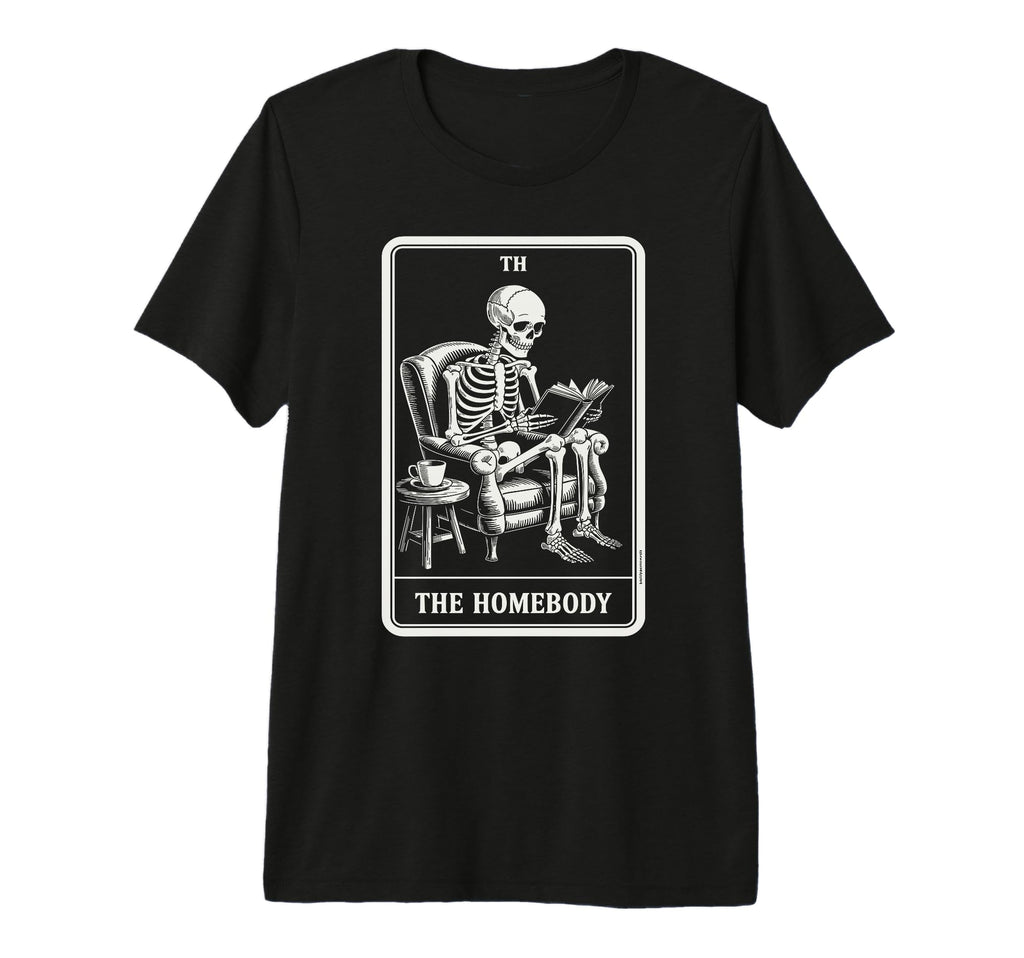 Homebody Tarot Card Reading Indoorsy T-Shirt - Unique Graphic Men Women - T-Shirt, Sweatshirt, Hoodie