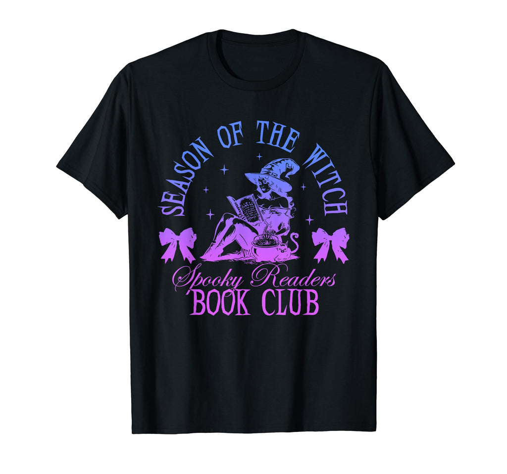 Season Witch Spooky Readers Book Club T-Shirt - Streetwear Style Men Women - T-Shirt, Sweatshirt, Hoodie