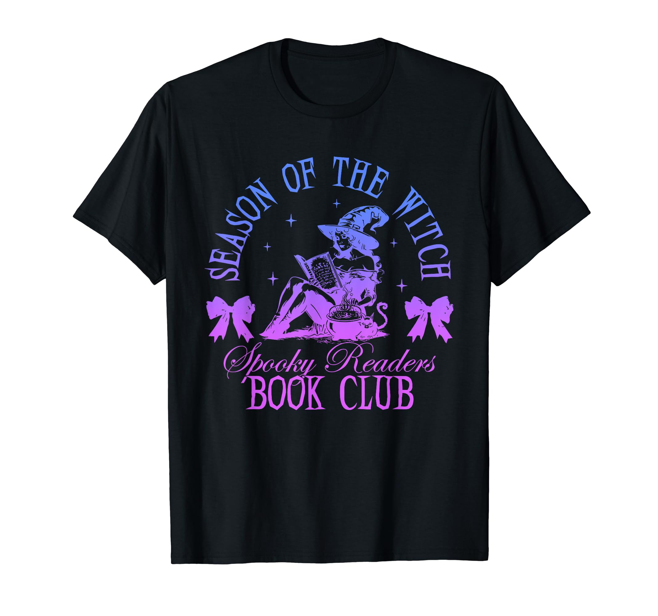 Season Witch Spooky Readers Book Club T-Shirt - Streetwear Style Men Women - T-Shirt, Sweatshirt, Hoodie
