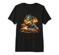 Dragon Bookworm Reading Fantasy T-Shirt - Casual Everyday Wear for Adults - T-Shirt, Sweatshirt, Hoodie